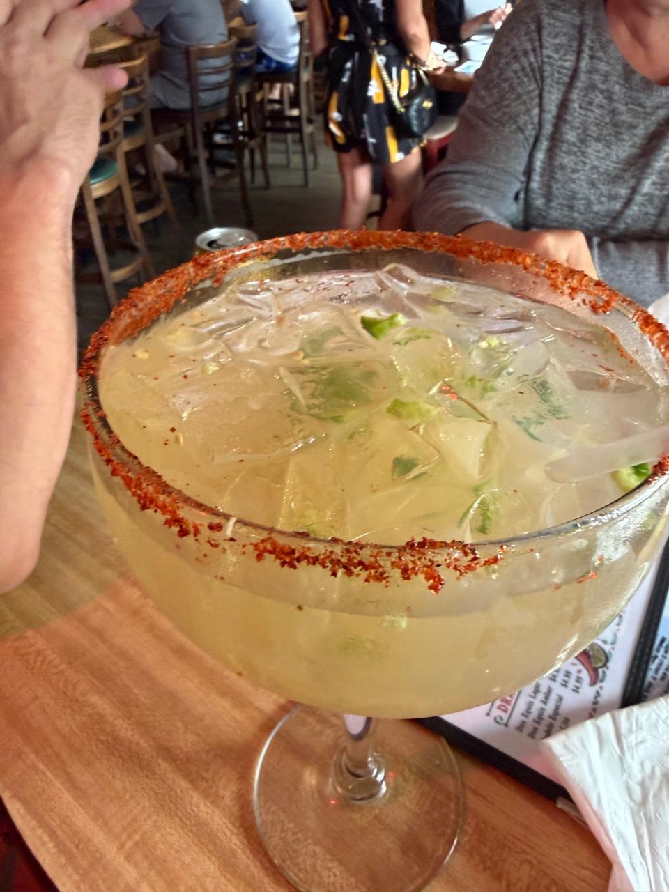 Margarita Awesomeness at the Thursday Friends table.